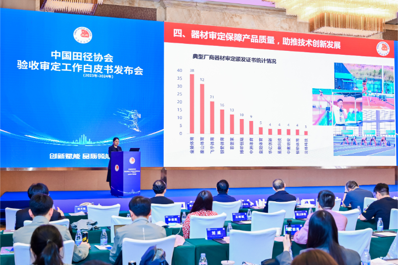 愛上體育參編的《中國田徑協(xié)會驗收審定工作白皮書（2023年-2024年）》發(fā)布會于廣州召開