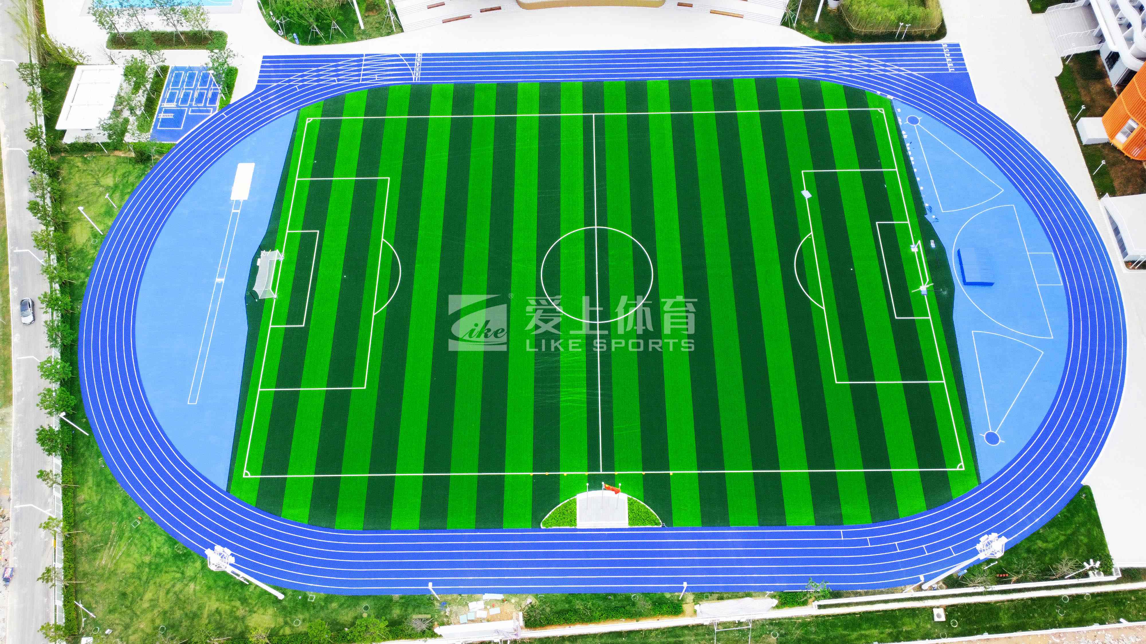 東莞步步高實(shí)驗(yàn)中學(xué)籃球場(chǎng)